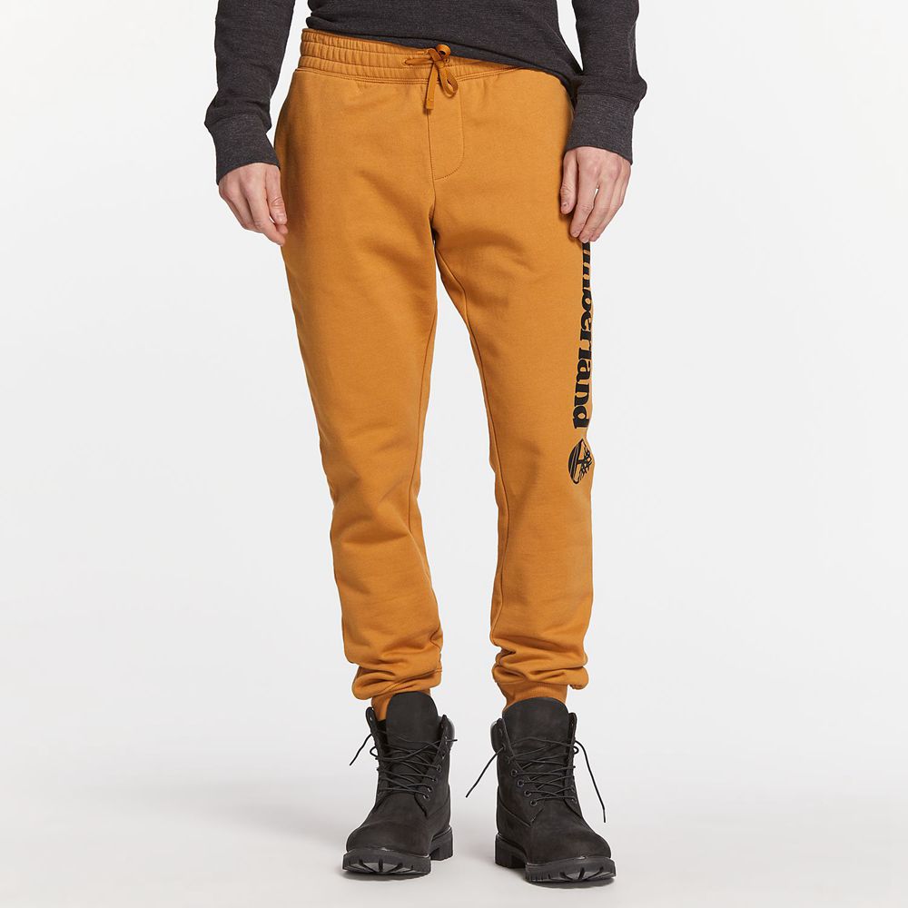 Pantalones Timberland Argentina Hombre - Jogger Sweat - Marrones - LJMXTG-402